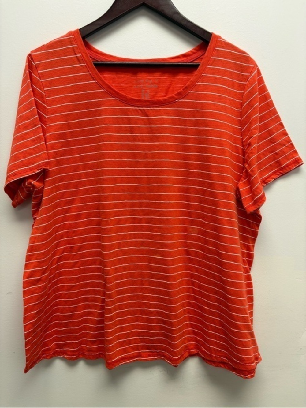 4 for $25 🧡 In Every Story Curvy Orange Stripe Tee – 2X 🧡